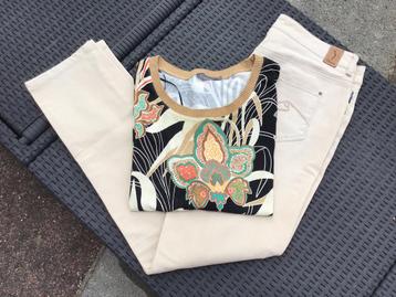 GARDEUR!LúxeJeans 40& GEISHA!Lúxe Top. Kwaliteit! Sámen: beschikbaar voor biedingen