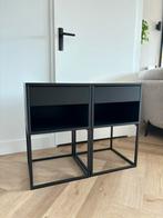Nachtkastjes zwart ikea, Ophalen of Verzenden, Gebruikt, Minder dan 45 cm, Minder dan 55 cm