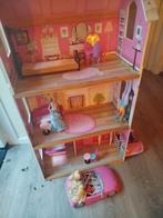 Super Leuk Poppenhuis met Accessoires!, Ophalen of Verzenden, Gebruikt, Poppenhuis
