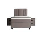 Belicia 1-persoons opbergbed - Grijs, Huis en Inrichting