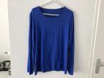 Kobaltblauwe T-Shirt met lange mouwen maat M, Blauw, Maat 38/40 (M), Ophalen of Verzenden, Lange mouw