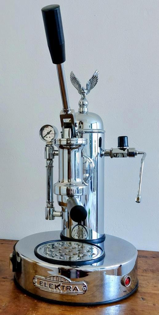 Elektra Micro Casa a Leva S1C Espressomachine, Witgoed en Apparatuur, Koffiezetapparaten, Gebruikt, Gemalen koffie, Espresso apparaat