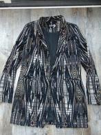 B Three blazer jasje bruin / zwart maat 42 colbert jas, Kleding | Dames, Jasjes, Kostuums en Pakken, Zwart, Maat 42/44 (L), Ophalen of Verzenden