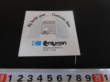 sticker Blaricum Hij kocht geen CENTURION deur  Bergweg 22  beschikbaar voor biedingen