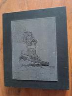T.k. gravure plaat van de Siberië stoomsleepboot, Ophalen of Verzenden, Zo goed als nieuw
