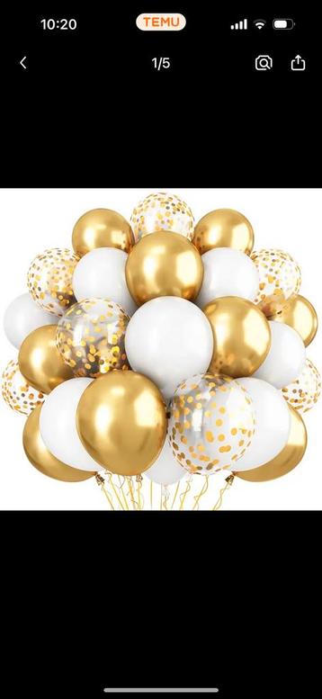 Trouw vlaggenlijn ballonnen en tafelkleed beschikbaar voor biedingen