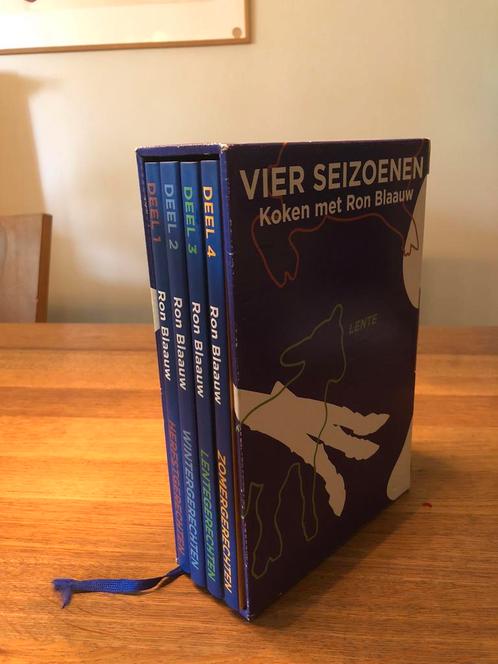 Ron Blaauw - Vier Seizoenen, Boeken, Kookboeken, Zo goed als nieuw, Ophalen of Verzenden