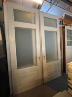 3 sets schuif / en suite deuren met geëtst glas 292x208cm., Ophalen