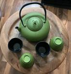 Gietijzeren japanse theeset, Ophalen, Overige materialen, Overige typen, Zo goed als nieuw