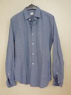 Xacus italiaans overhemd, heren, tailor fit, blauw, maat 38, Ophalen, Halswijdte 38 (S) of kleiner, Zo goed als nieuw, Xacus