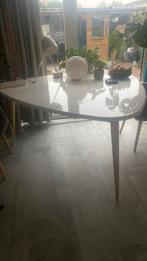Eet tafel drie hoek, Tuin en Terras, Ophalen of Verzenden, Gebruikt, Rechthoekig, Hout
