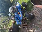 Kleine quad met tomos motorblok met helm., Ophalen, 50 cc
