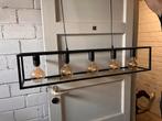 Moderne Hanglamp Eetkamer, Huis en Inrichting, Lampen | Hanglampen, Ophalen of Verzenden, Zo goed als nieuw, Metaal, Minder dan 50 cm
