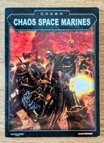 Warhammer 40k chaos space marines codex., Hobby en Vrije tijd, Wargaming, Ophalen of Verzenden, Zo goed als nieuw, Figuurtje(s)