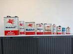 Zeldzame Mobiloil oude olie blikken !, Verzamelen, Blikken, Ophalen of Verzenden, Gebruikt, Overige, Overige merken