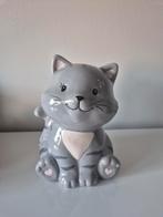 Spaarpot porseleinen poes/kat - nieuw, Verzamelen, Spaarpotten, Ophalen of Verzenden, Nieuw, Steen, Aardewerk of Keramiek, Dier