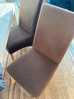 Eetkamerstoelen bruin 4 stuks, Huis en Inrichting, Ophalen, Zo goed als nieuw, Bruin, Vier