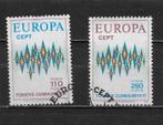 Turkije 1972 europa, Verzenden, Overige landen, Gestempeld