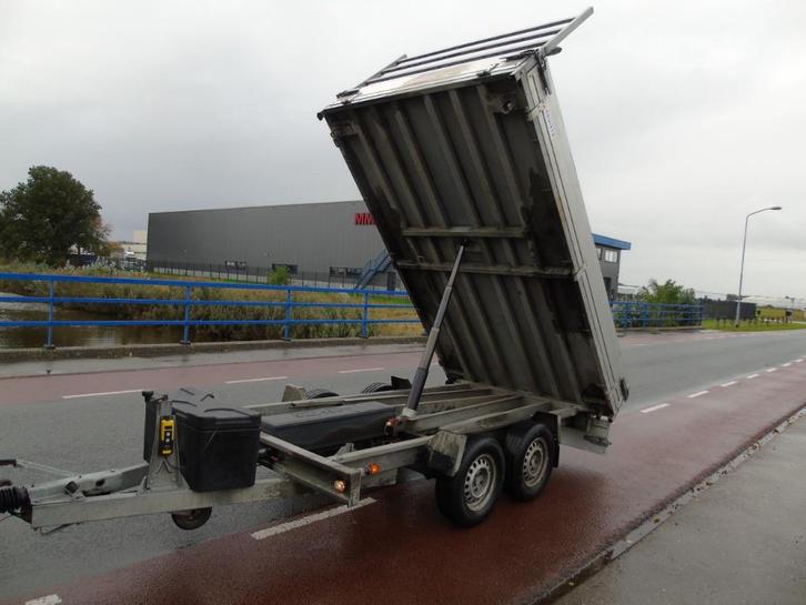 Anssems KSX2 3-zijdige kipper 305x178 2500kg Buist Occasion, Auto diversen, Aanhangers en Bagagewagens, Gebruikt, Ophalen