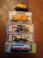 5 tank wagons, Overige merken, Gebruikt, Gelijkstroom, Wagon