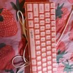 Roze toetsenbord, Computers en Software, Toetsenborden, Ophalen of Verzenden, Nieuw