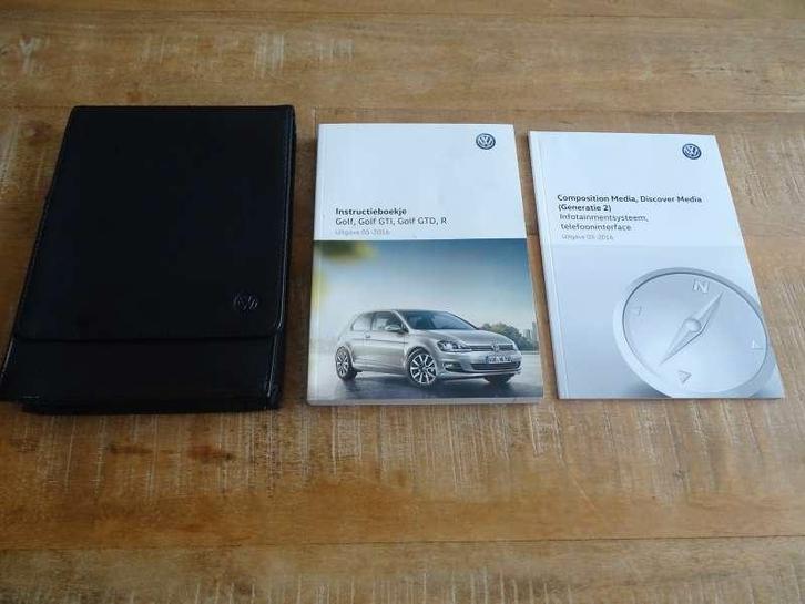 Volkswagen Golf 7 - Map Handleidingen - Instructieboeken NL, Auto diversen, Handleidingen en Instructieboekjes, Verzenden