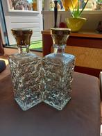 2 glazen whisky karaffen, Antiek en Kunst, Antiek | Glas en Kristal, Ophalen
