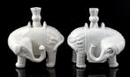 Chinees porselein Blanc de Chine Olifant beelden, Antiek en Kunst, Ophalen of Verzenden