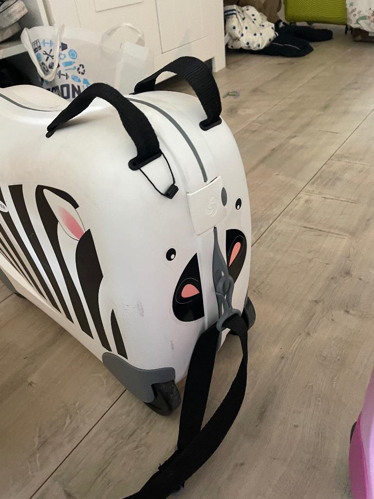 Samsonite kinder koffer, Sieraden, Tassen en Uiterlijk, Koffers, Ophalen, Gebruikt, Hard kunststof, Minder dan 50 cm
