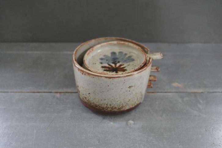 Vintage La Tournerie set schaaltjes in bak aardewerk, Huis en Inrichting, Woonaccessoires | Schalen en Manden, Zo goed als nieuw