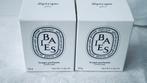 Diptyque 2 mini kaarsen 35gr Baies Nieuw, Verzenden, Nieuw, Overige materialen, Minder dan 25 cm