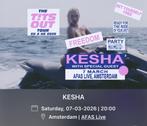 KESHA ticket staanplaats, Tickets en Kaartjes, Eén persoon