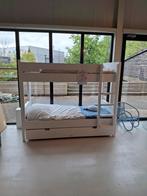 Bopita Combiflex Stapelbed wit, Ophalen, 90 cm, Tweepersoons, Zo goed als nieuw