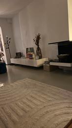 Wit dressoir, Huis en Inrichting, Kasten | Dressoirs, Ophalen, Kunststof, Met klep(pen), 200 cm of meer