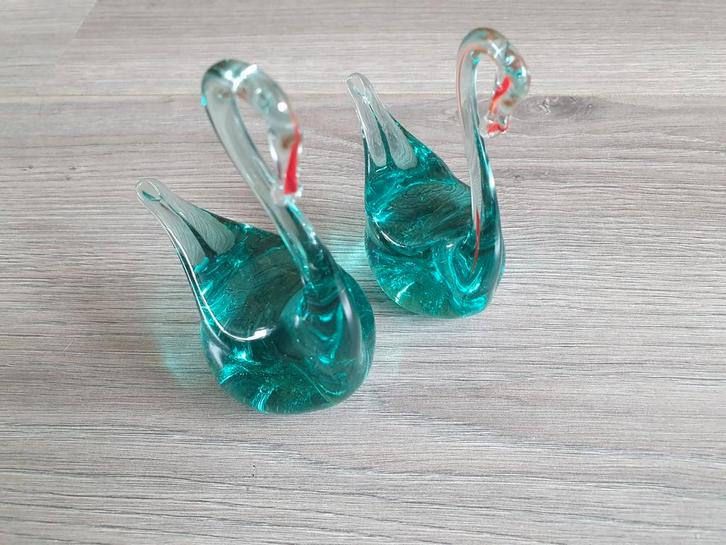 Zwanen glas Murano, Antiek en Kunst, Antiek | Glas en Kristal, Ophalen of Verzenden