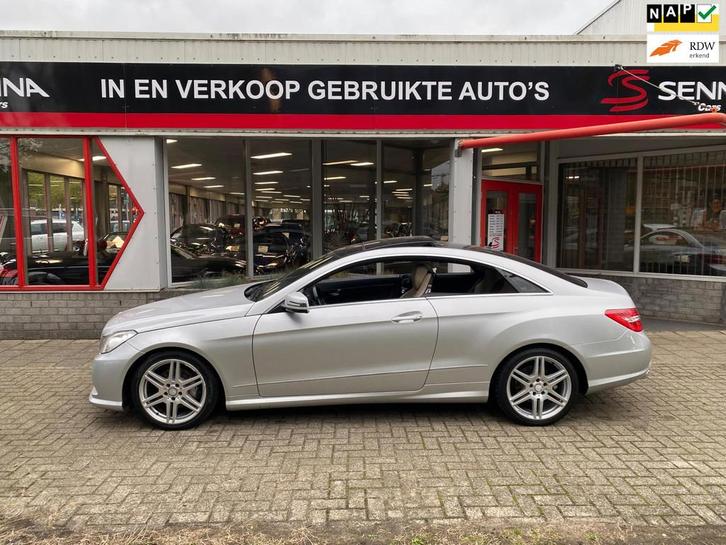 Mercedes-Benz E-klasse Coupé 250 CGI AMG - Pano - Leer - Xe, Auto's, Mercedes-Benz, Bedrijf, Te koop, E-Klasse, ABS, Airbags, Airconditioning