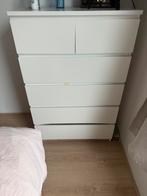 Malm ladekast, Huis en Inrichting, Kasten | Ladekasten, Ophalen, 50 tot 100 cm, Zo goed als nieuw, 3 of 4 laden