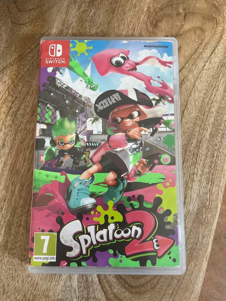 Splatoon 2 - Nintendo Switch, Spelcomputers en Games, Games | Nintendo Switch, Gebruikt, Shooter, 3 spelers of meer, Vanaf 7 jaar