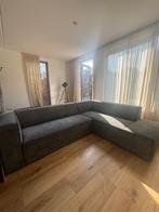 Antraciet hoekbank (3 maanden oud), Ophalen of Verzenden, Zo goed als nieuw, 150 cm of meer, Vierpersoons of meer