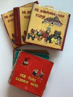 33 boekjes van Flipje Tiel + 3 mapjes om in te binden, Boeken, Meerdere stripboeken, Ophalen of Verzenden, Gelezen
