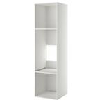 Nieuw in doos Ikea Metod kast koelkast/oven, wit, 60x60x220, Huis en Inrichting, Ophalen, 200 cm of meer, Wit, Nieuw