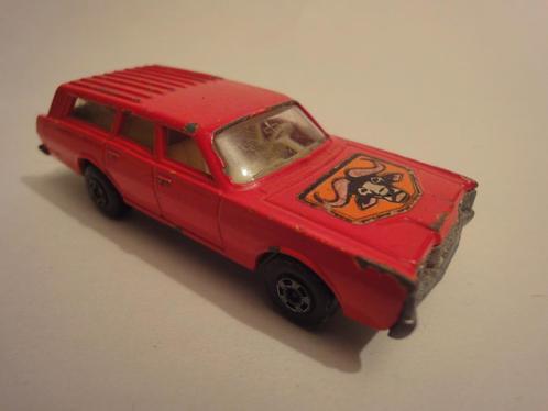 # rode Mercury Commuter #59/#73 Matchbox Lesney, Hobby en Vrije tijd, Modelauto's | Overige schalen, Gebruikt, Auto, Ophalen of Verzenden