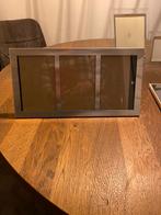 Fotolijst, 3 luik, zilver, Ophalen of Verzenden, Metaal of Aluminium, Minder dan 50 cm