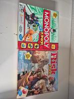 Monopoly Junior & Risk Junior - Bordspellen Set, Ophalen, Gebruikt, Een of twee spelers, Hasbro