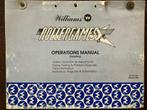 WILLIAMS ROLLERGAMES OPERATIONS MANUAL, Verzamelen, Automaten | Flipperkasten, Elektronisch, Ophalen of Verzenden, Flipperkast