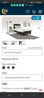 Beter Bed Boxspring, Ophalen, Zo goed als nieuw, Eenpersoons, 90 cm