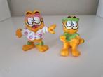 2 Vintage Garfield Figuurtjes, Ophalen of Verzenden, Gebruikt