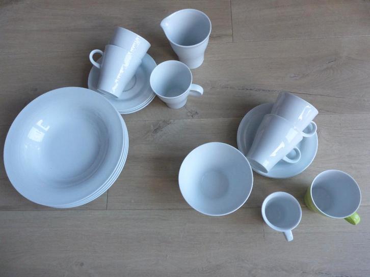 Serviesdelen arzberg move glad en sequense (ribbel), Huis en Inrichting, Keuken | Servies, Zo goed als nieuw, Overige typen, Overige stijlen