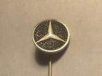 Metalen MERCEDES STER Automerk Logo Speld (Metaalkleur)., Transport, Speldje of Pin, Zo goed als nieuw, Verzenden