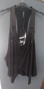 Coolcat gilet met pailletjes mt. S, Verzenden, Zwart, Nieuw, Coolcat